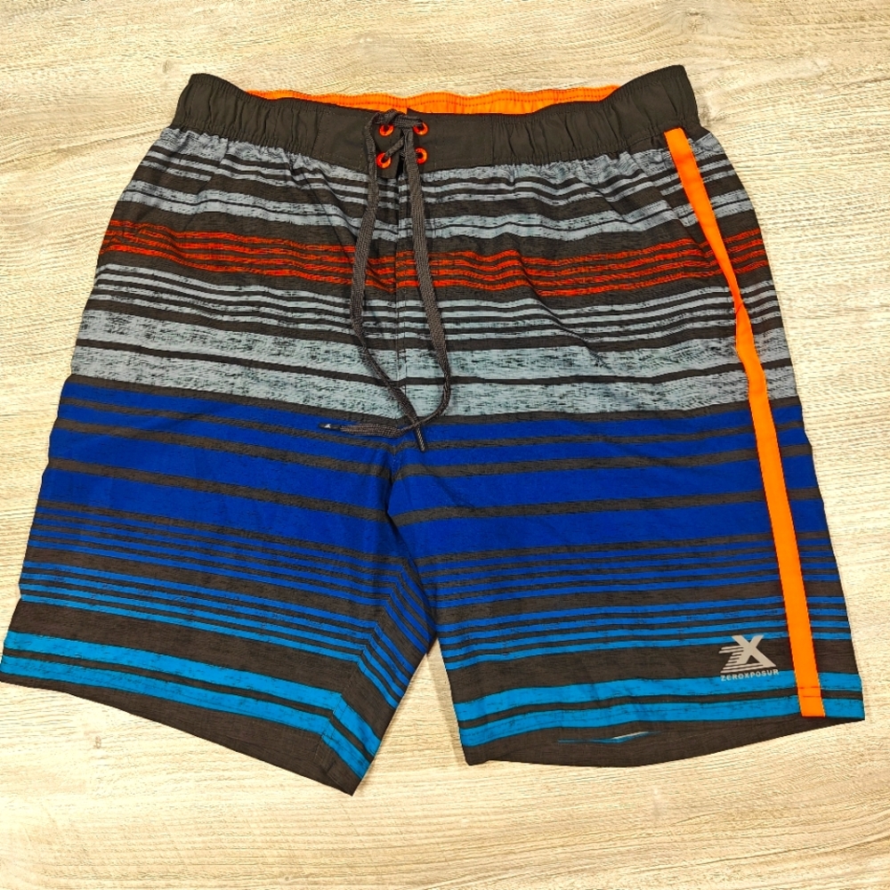 Zero Xposur Shorts Size XL Mens Swim Board 8.5" Swim Trunks